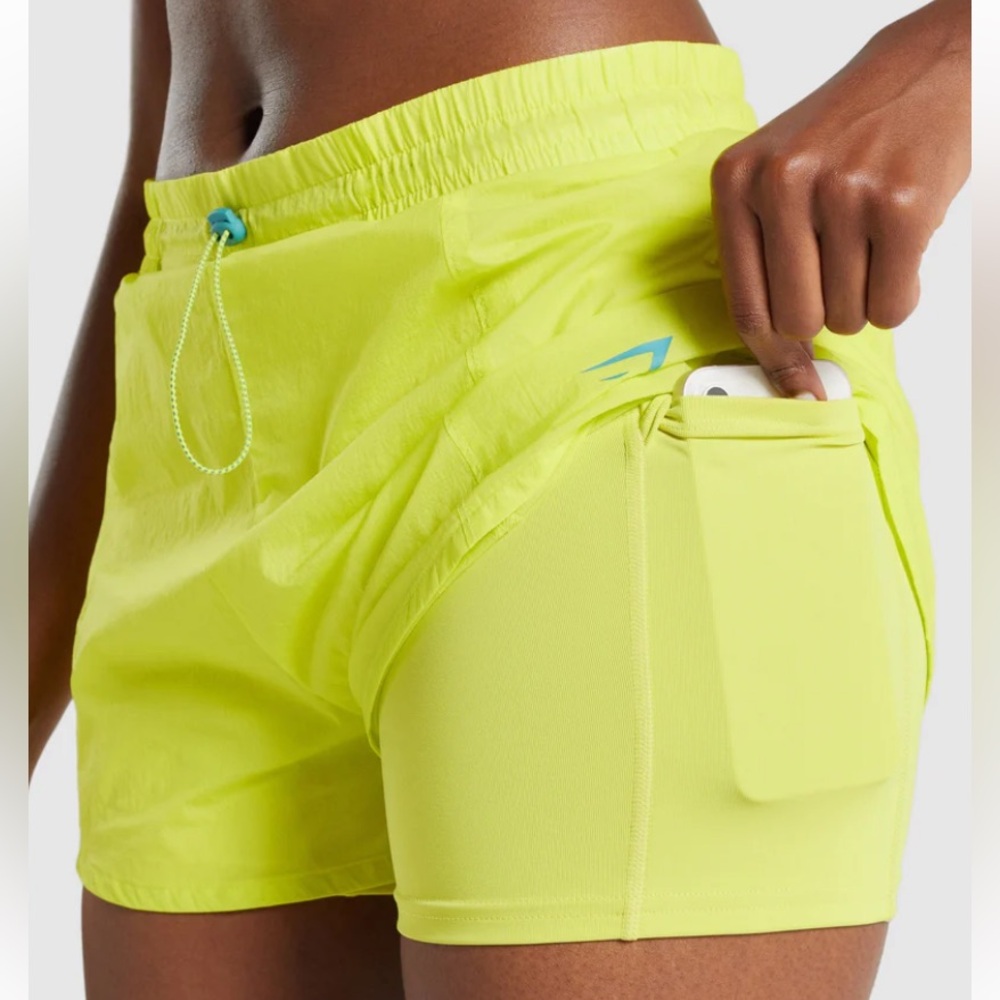Gymshark pulse 2 in 1 shorts